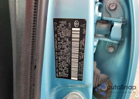 2012 Toyota Prius C z USA, uszkodzony, nr VIN JTDKDTB38C1027130